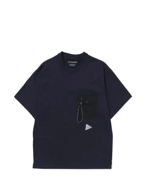 and Wander chest pocket T-shirt