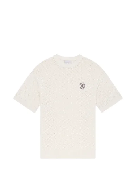 Drôle De Monsieur D Mirror crewneck cotton T-shirt