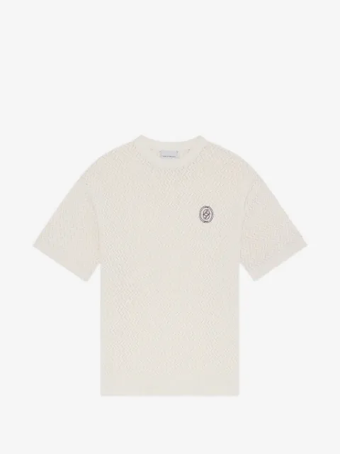 Drôle De Monsieur D Mirror crewneck cotton T-shirt