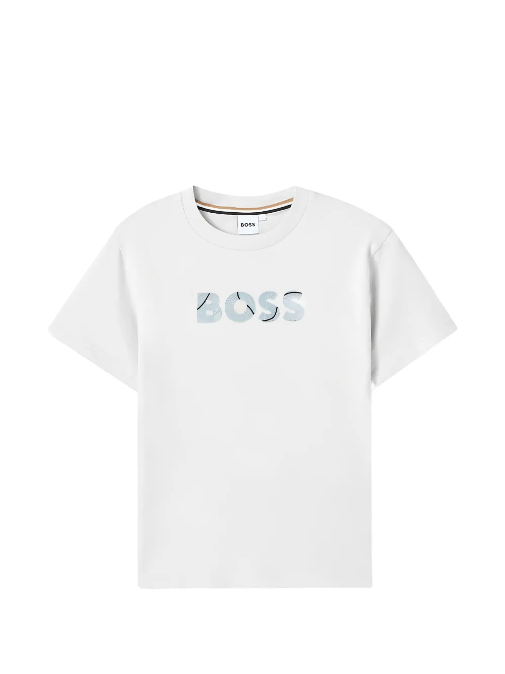 BOSS Kidswear logo-print short-sleeve T-shirt - Bianco
