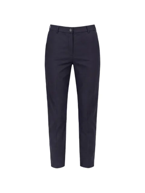 I BLUES pressed-crease slim-fit trousers