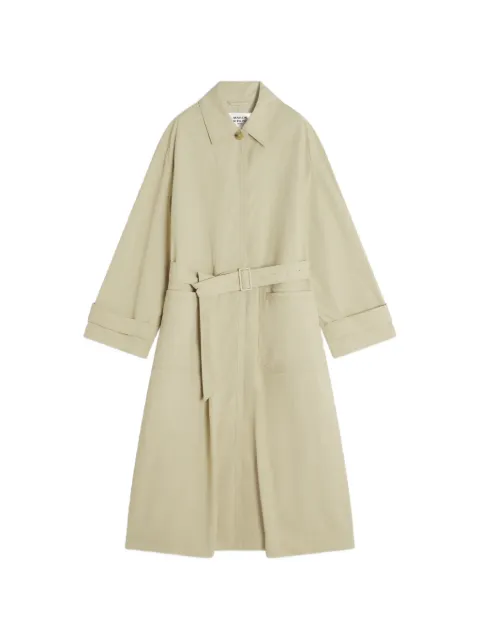 Maison Kitsuné belted trench coat