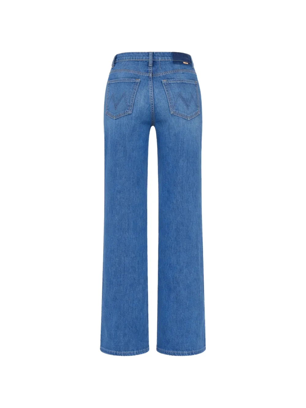 MOTHER Jeans met wijde pijpen Blauw