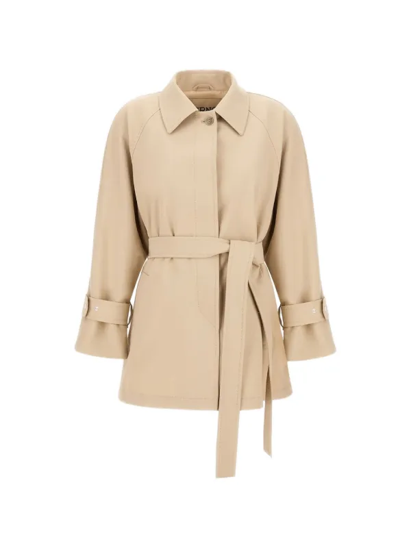 Herno Belted Jacket in Neutrals