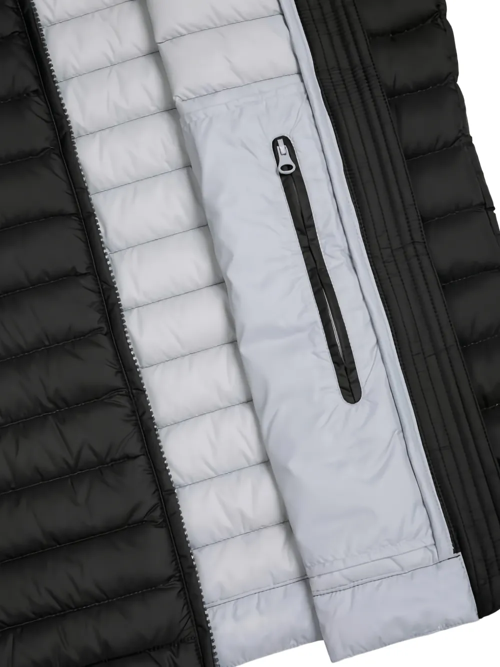  Colmar Quilted Zip-up Gilet - Black 