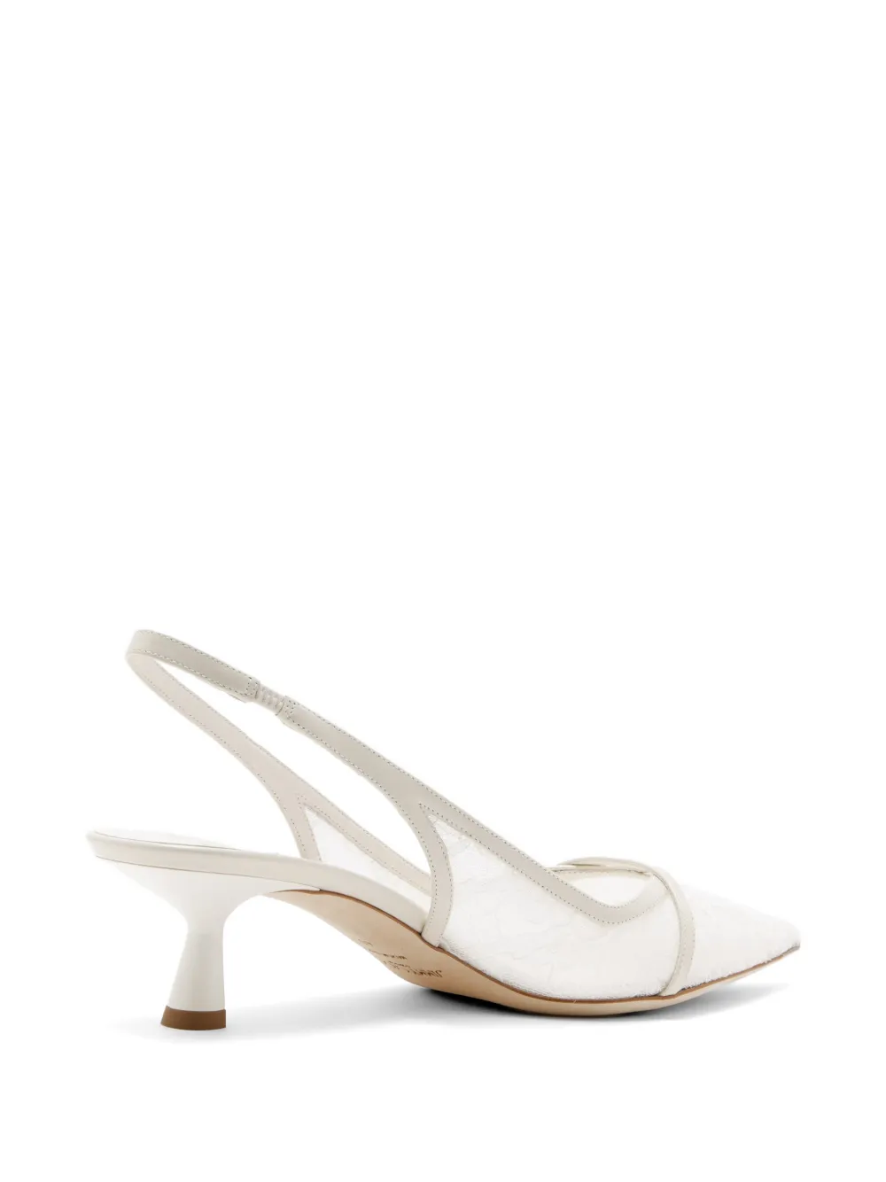 Jimmy Choo Amita pumps met puntige neus Wit