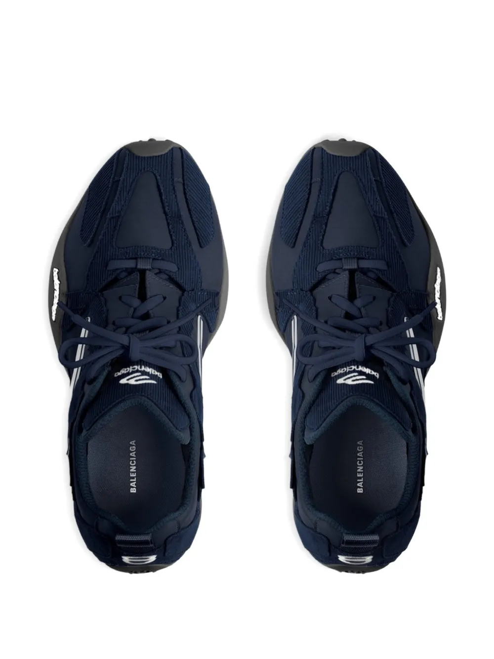 Balenciaga Monday Ultra panelled sneakers Blauw