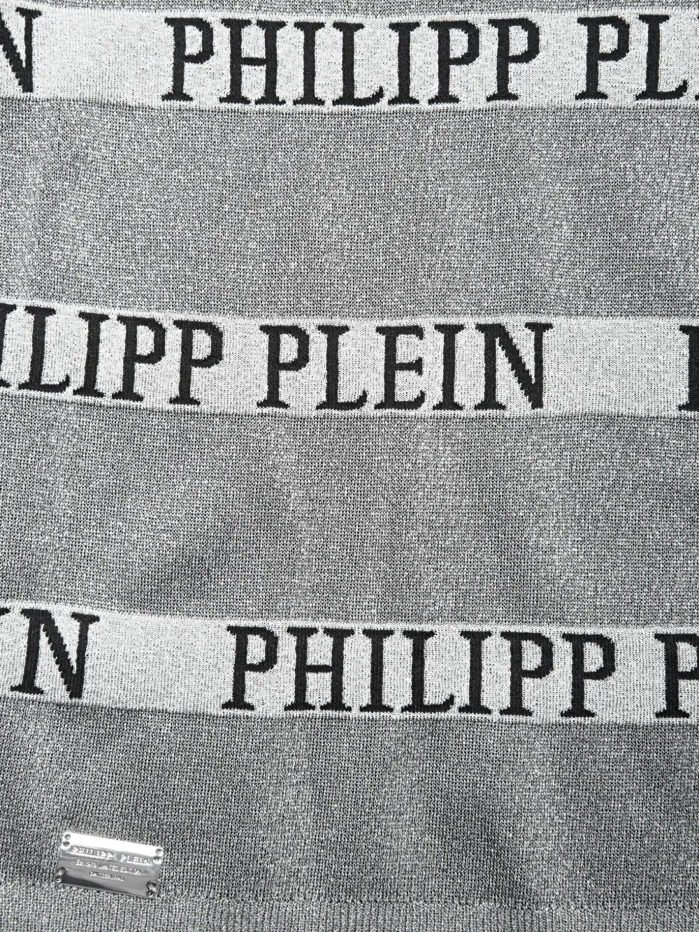  Philipp Plein Junior Knit Dress - Grey 