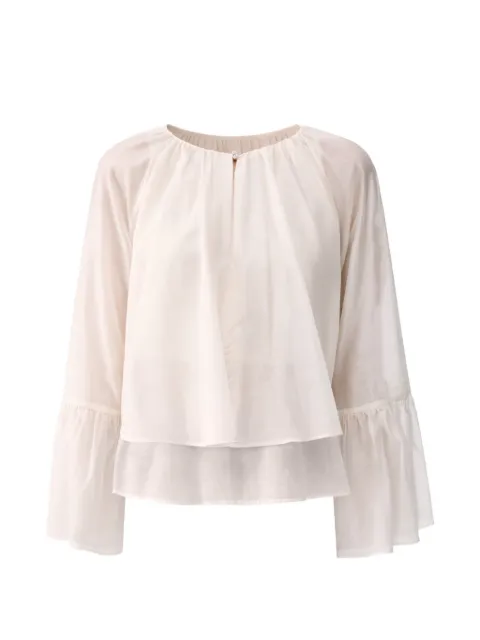 LIU JO camisa con mangas acampanadas