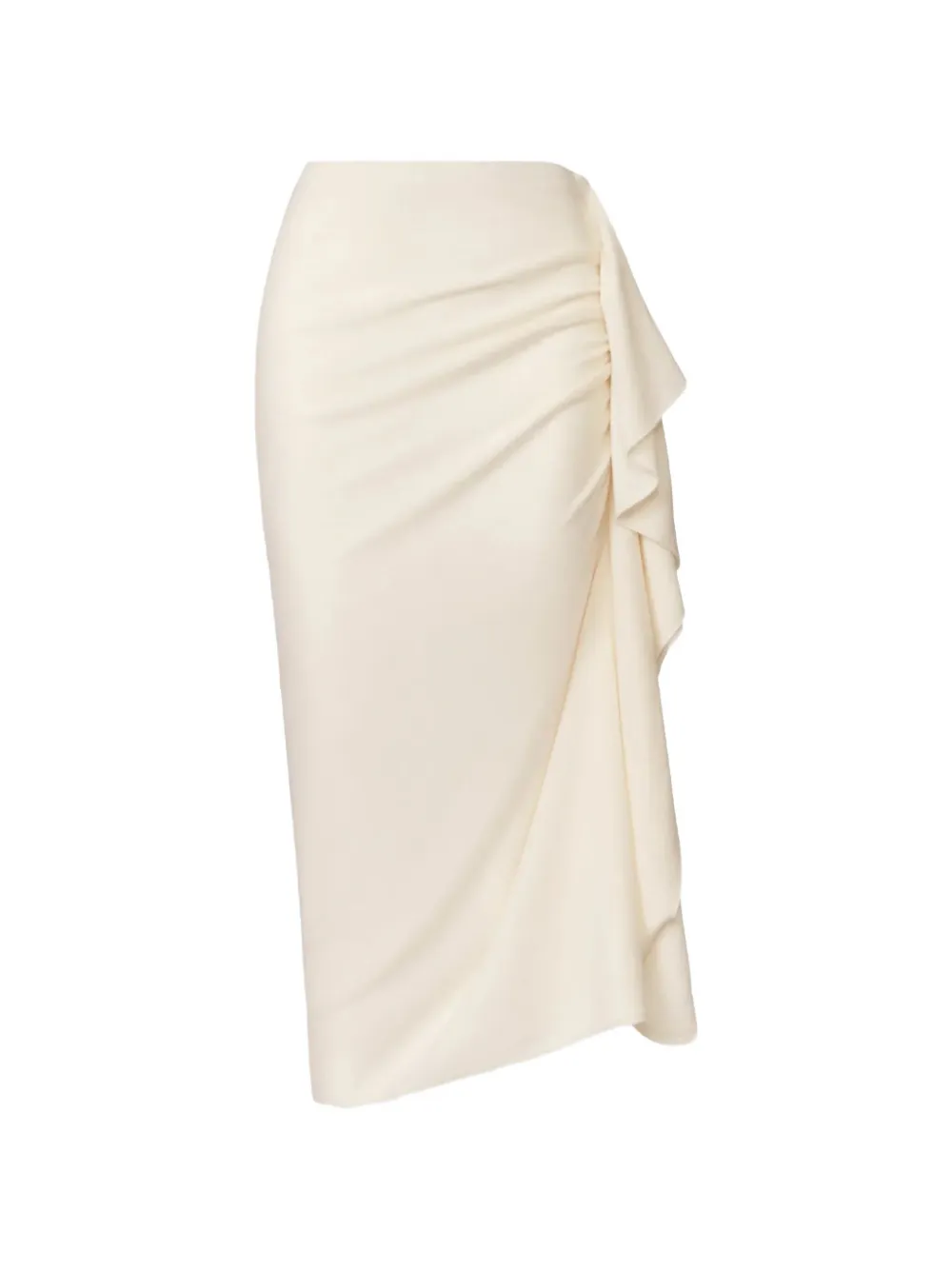 Fabiana Filippi fringe midi skirt - Toni neutri