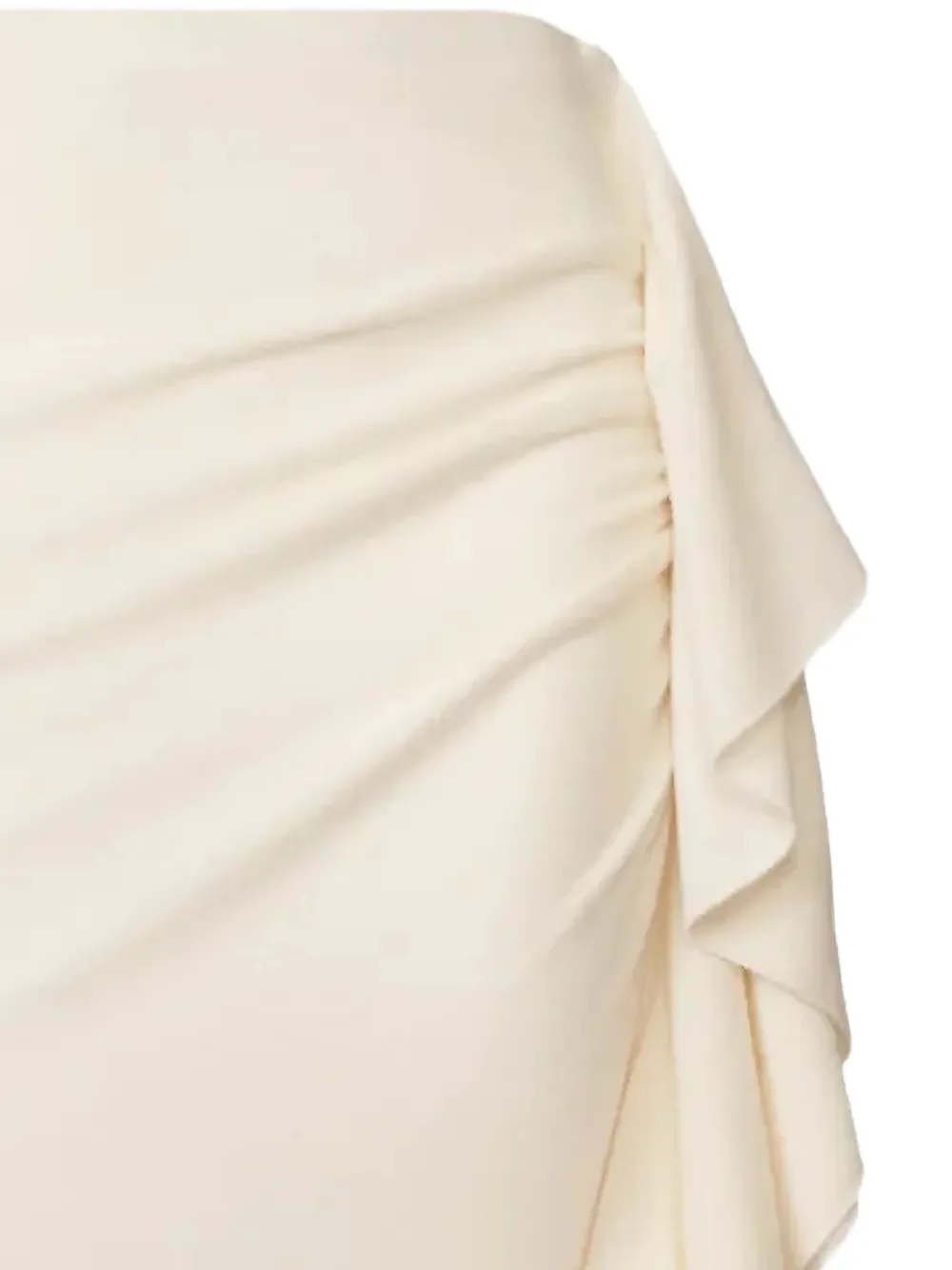  Fabiana Filippi Fringe Midi Skirt - Neutrals 