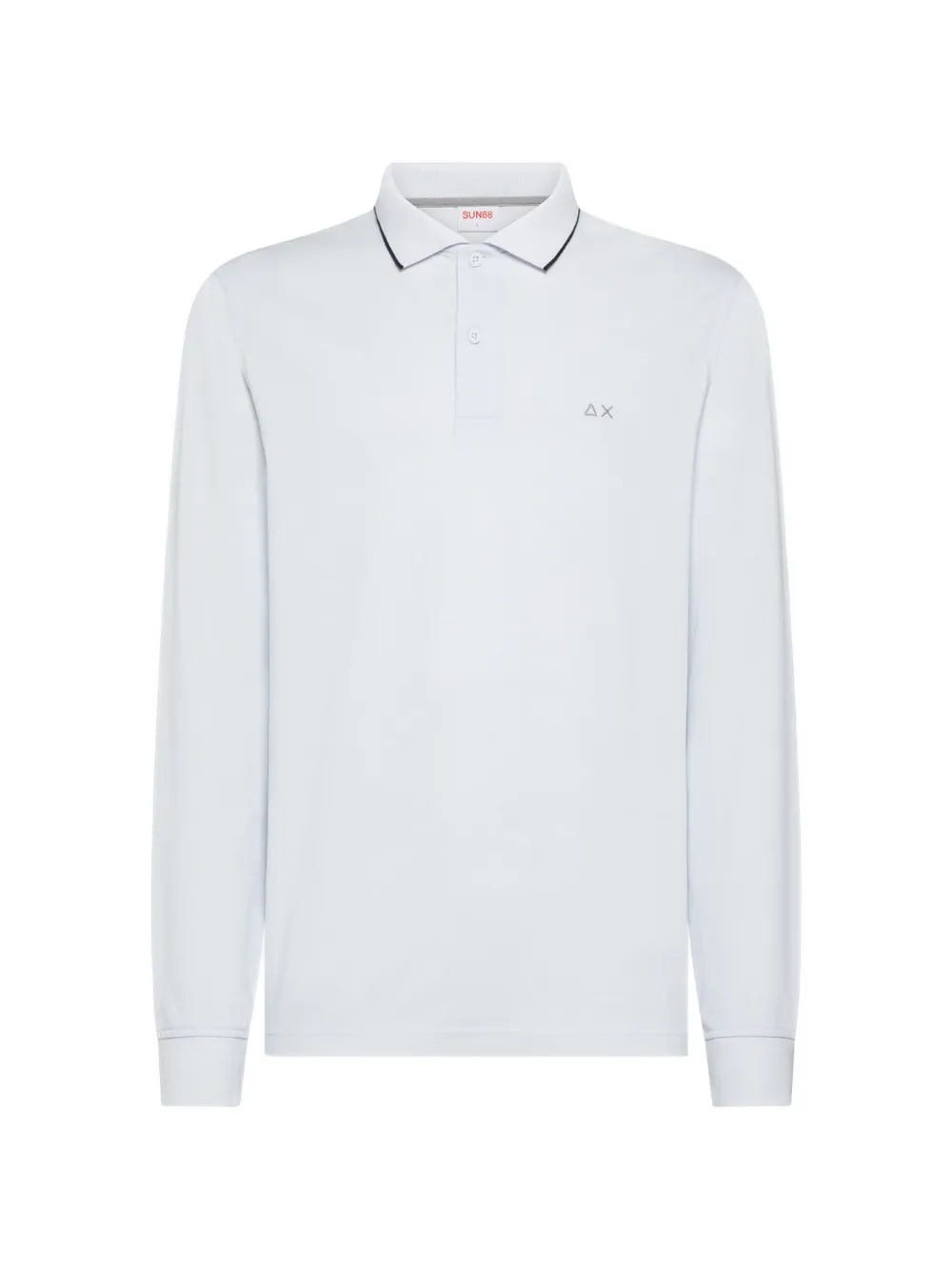Sun68 long-sleeve polo shirt - Bianco