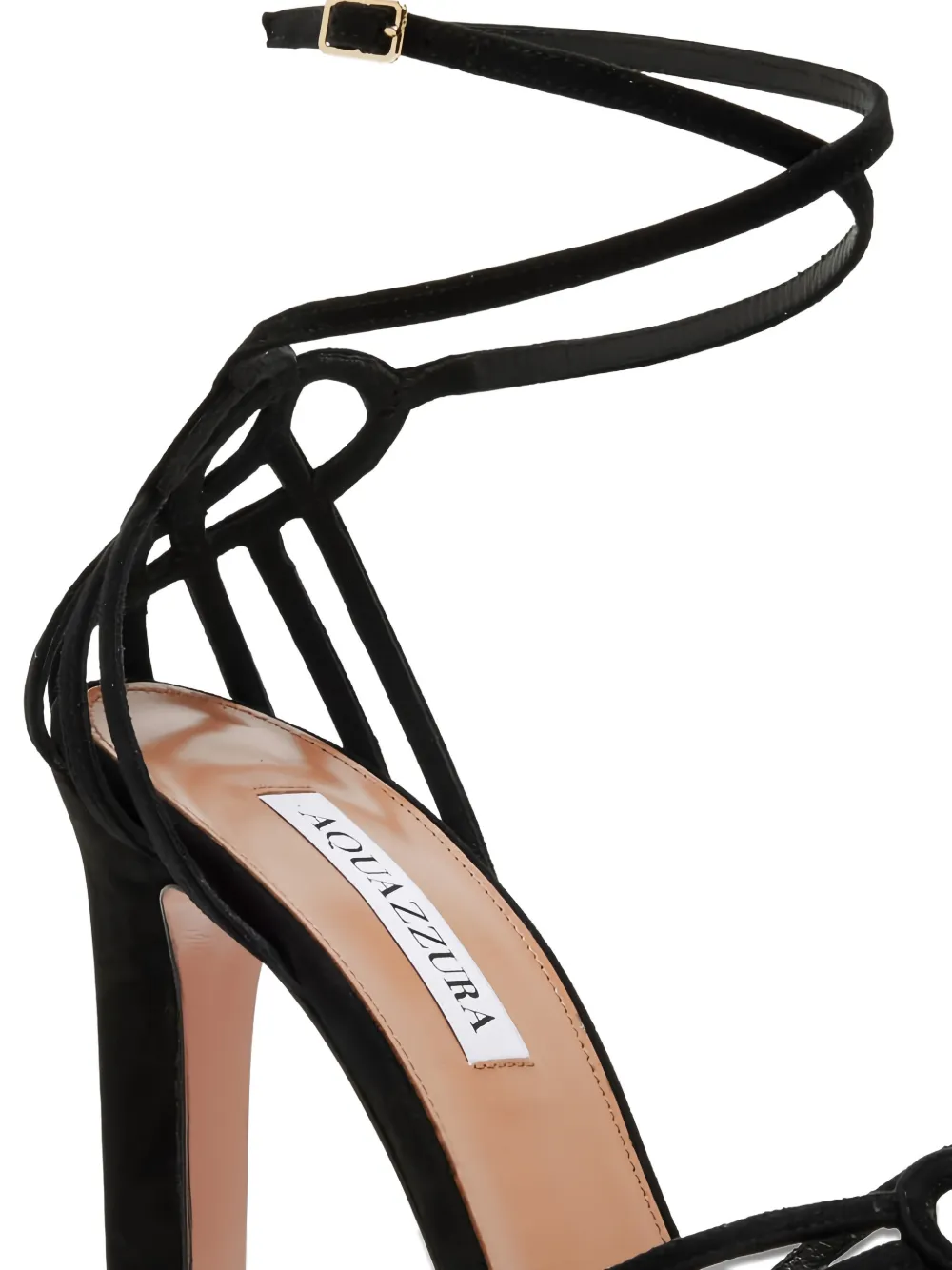 Aquazzura Sweetheart sandalen met plateauzool Zwart
