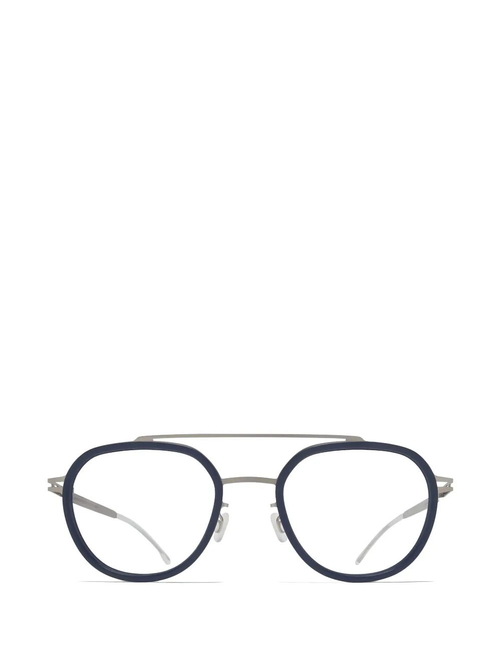 Mykita Aspen 612 round glasses - Blu