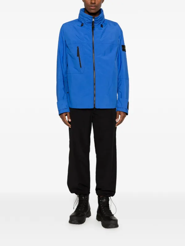 Stone Island ジップアップ ジャケット | ブルー | FARFETCH JP