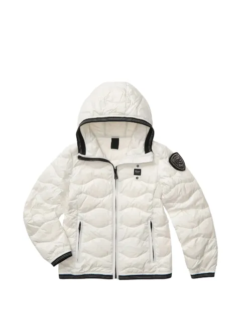 Blauer Lowell hooded quilted down jacket