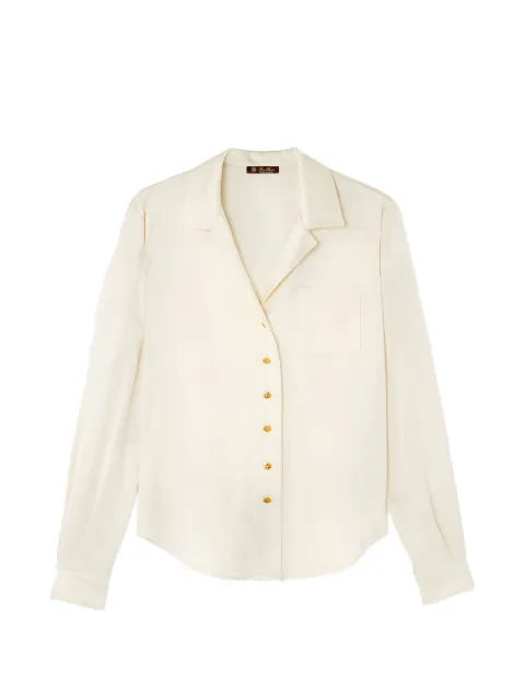 Loro Piana button ketty shirt