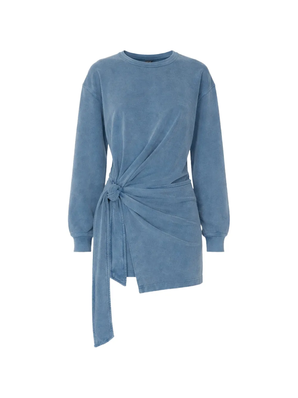 MARANT ÉTOILE tie-detail dress - Blu