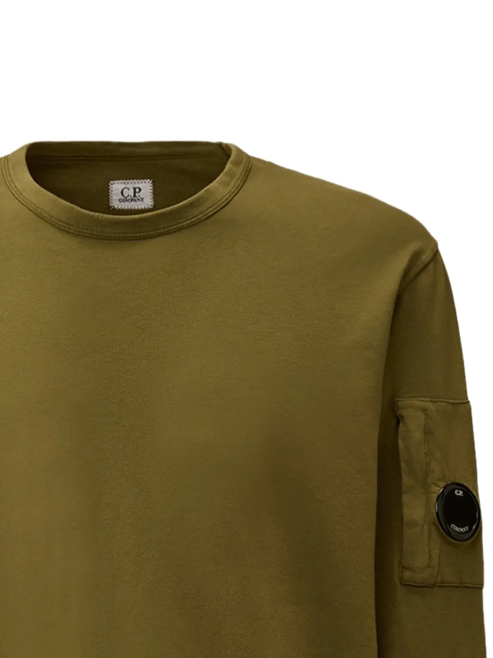 C.P. Company Sweater met zak Groen