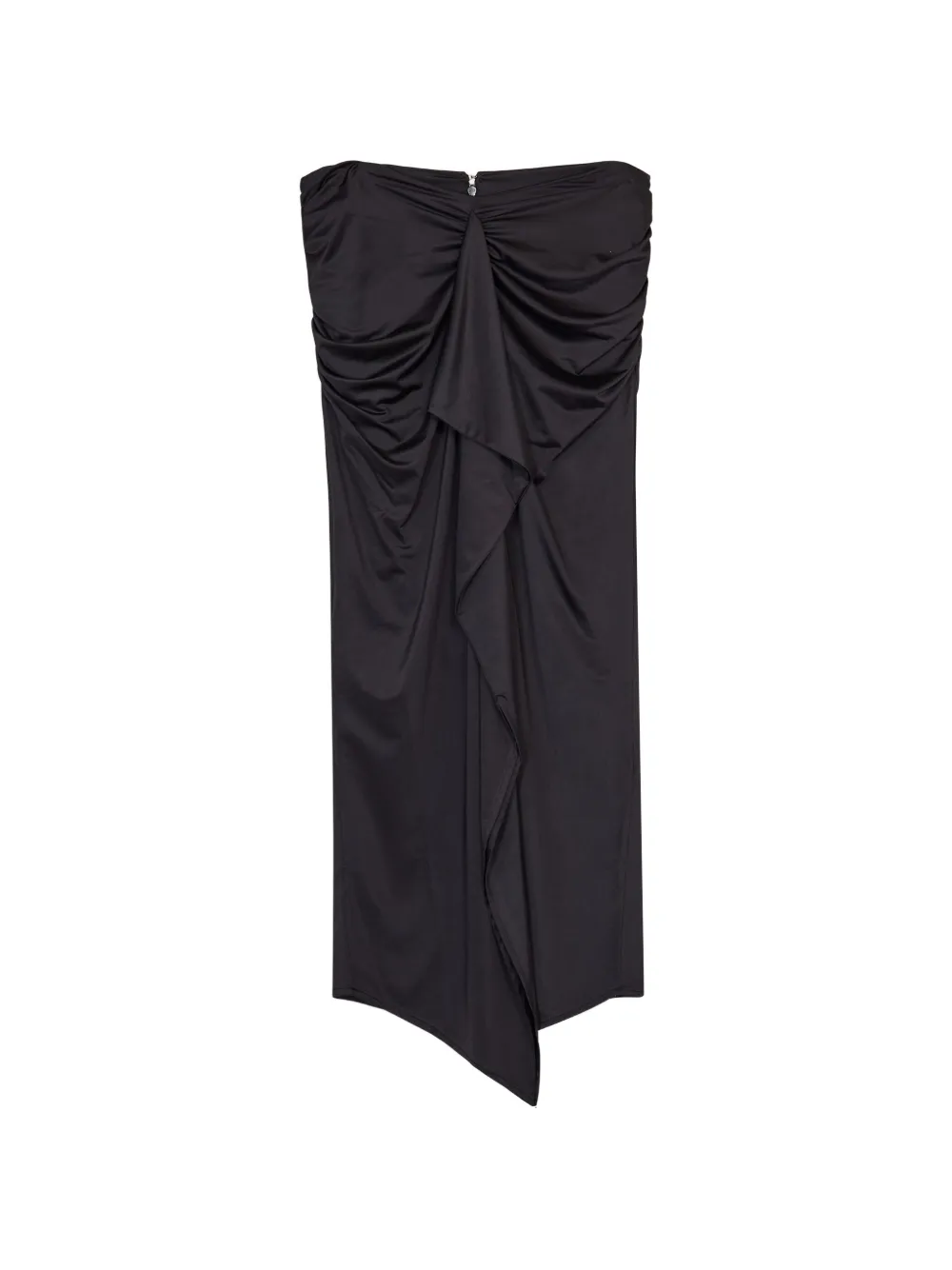 Essentiel Antwerp draped ruffled skirt - Nero