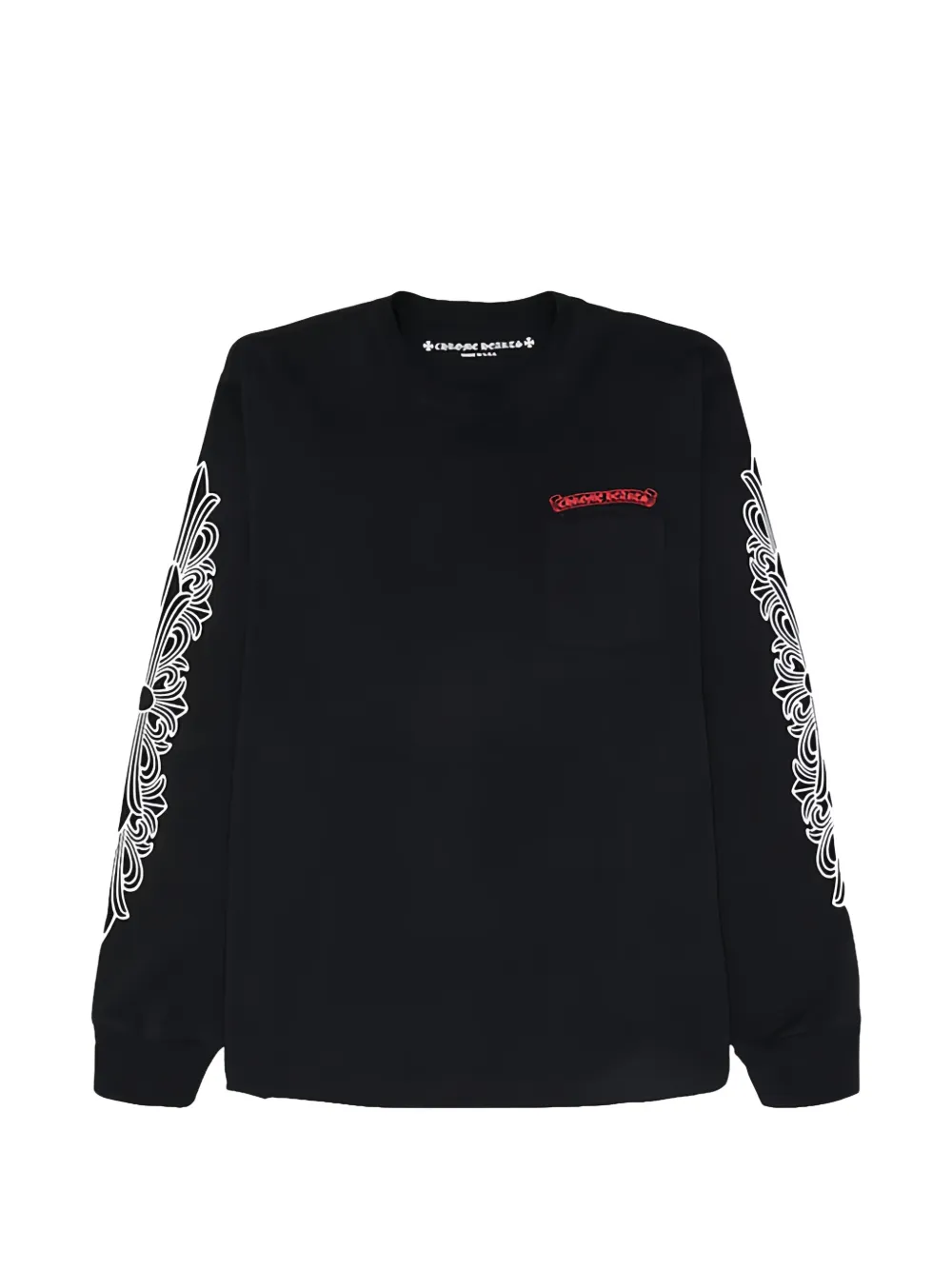 Chrome Hearts x Matty Boy T-shirt a fiori Chomper - Nero