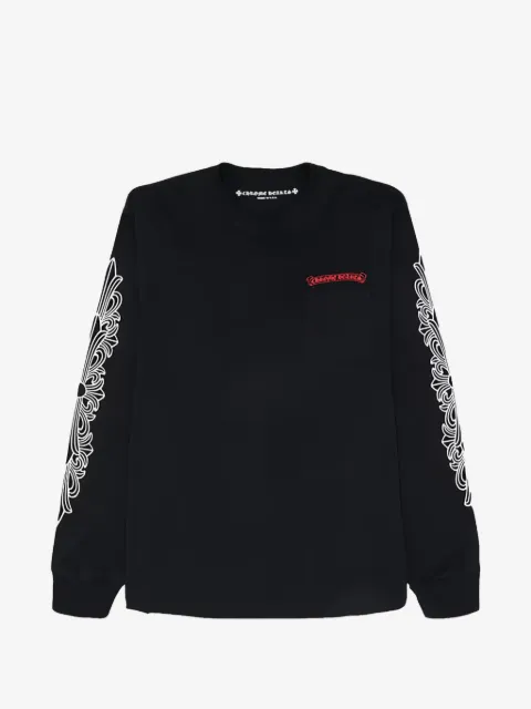 Chrome Hearts x Matty Boy Chomper chest-pocket floral-print T-shirt