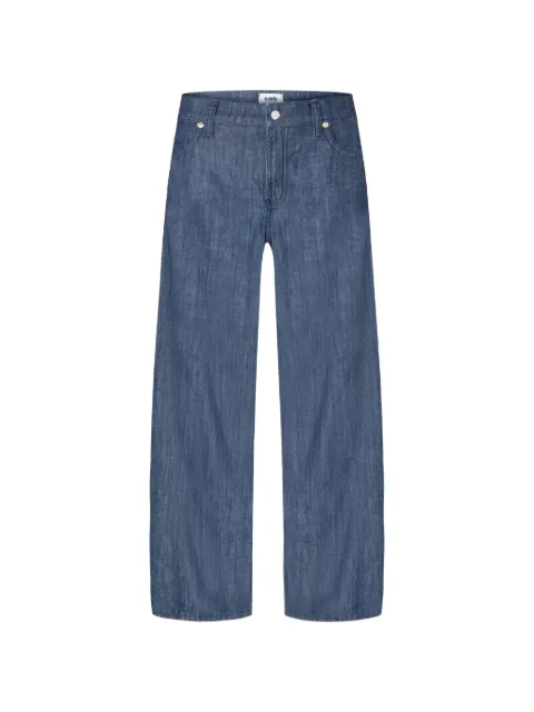 Cambio wide denim trousers