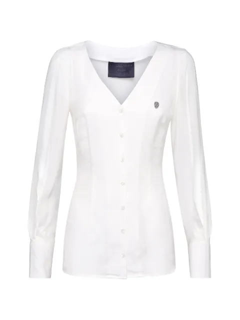 Philipp Plein chemise à col v