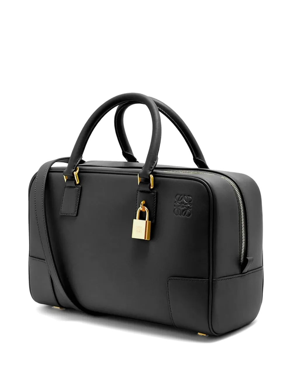 LOEWE Amazona 28 leren shopper Zwart