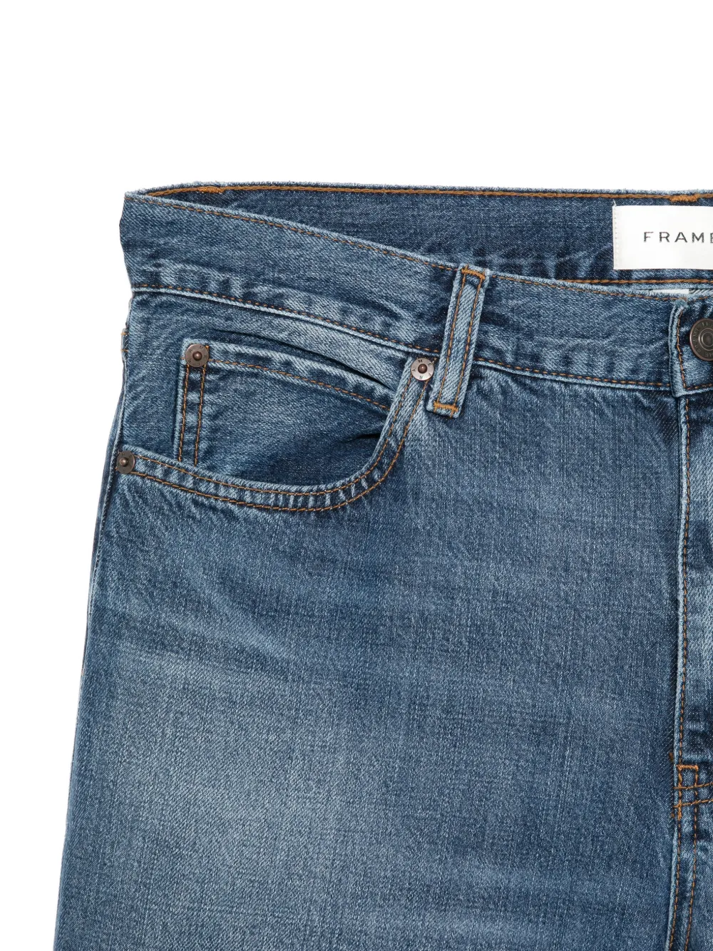 FRAME The Off Duty Stroll jeans Blauw
