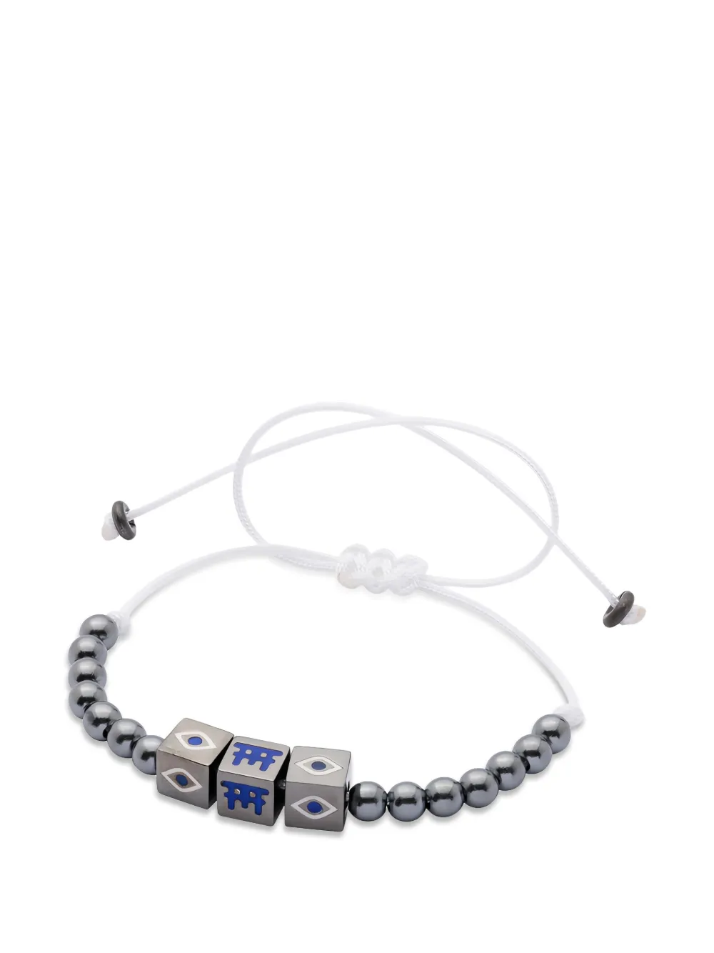 Anil Arjandas silver dice bracelet - Argento