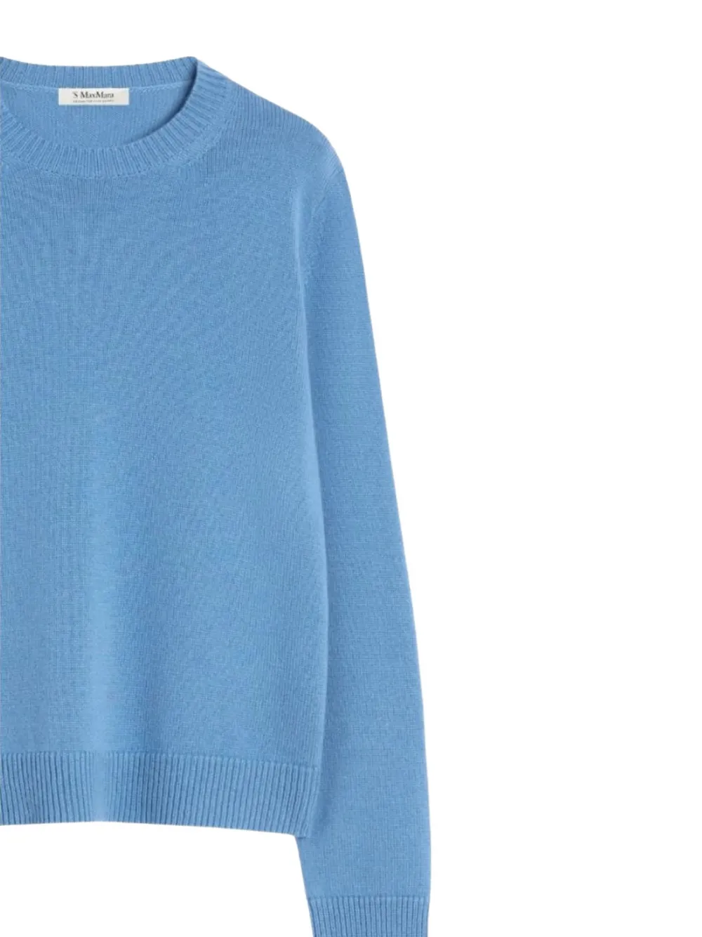 'S Max Mara Fresia trui met ronde hals Blauw