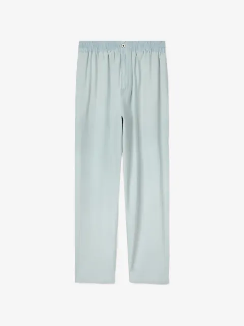 Kenzo bleached chambray track-pants