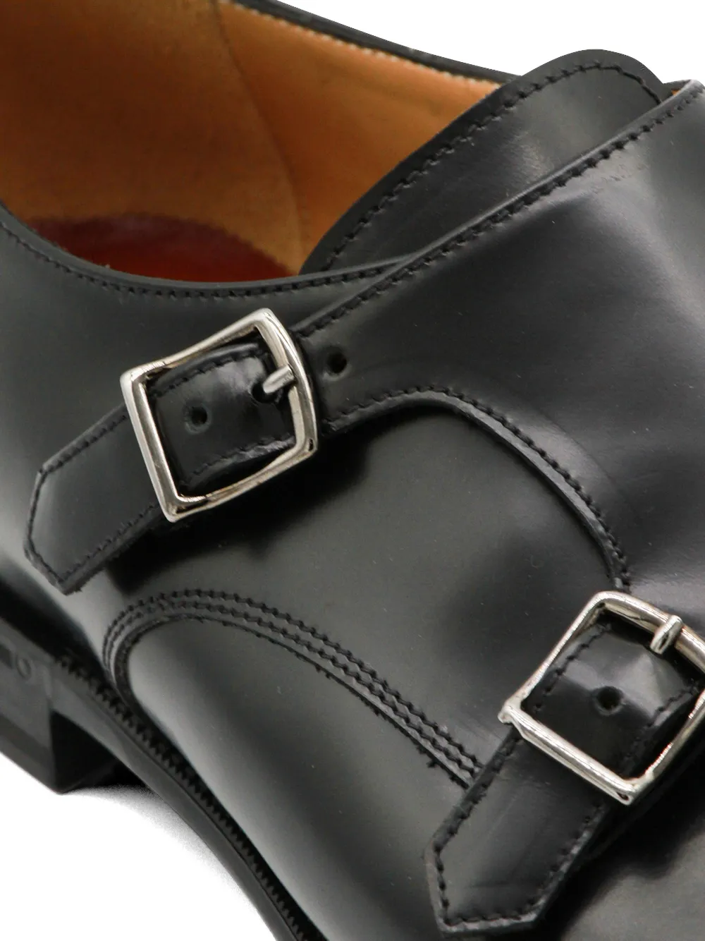 MILLE 885 Gespschoenen met dubbele gesp Zwart