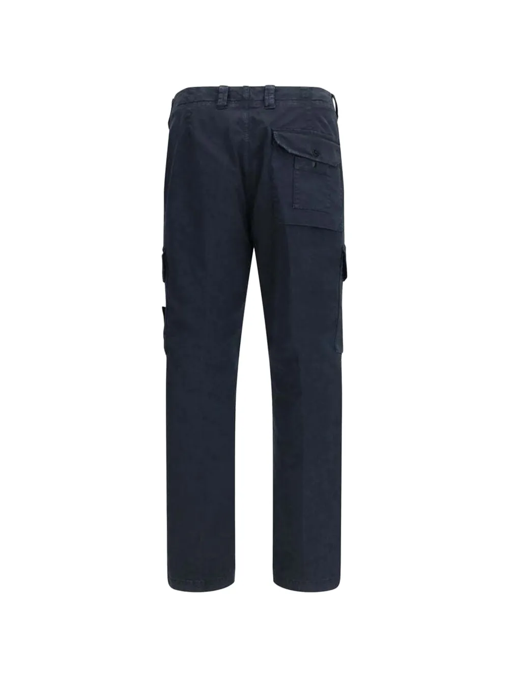 Stone Island Cargo broek met Compass-logopatch Blauw