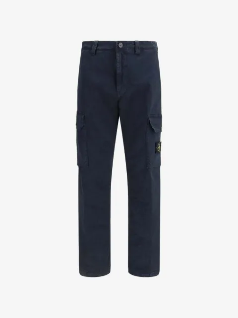 Stone Island Compass-badge cargo trousers