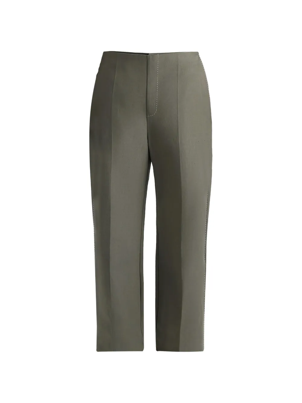 Manière De Voir Henri seam-detail trousers - Verde