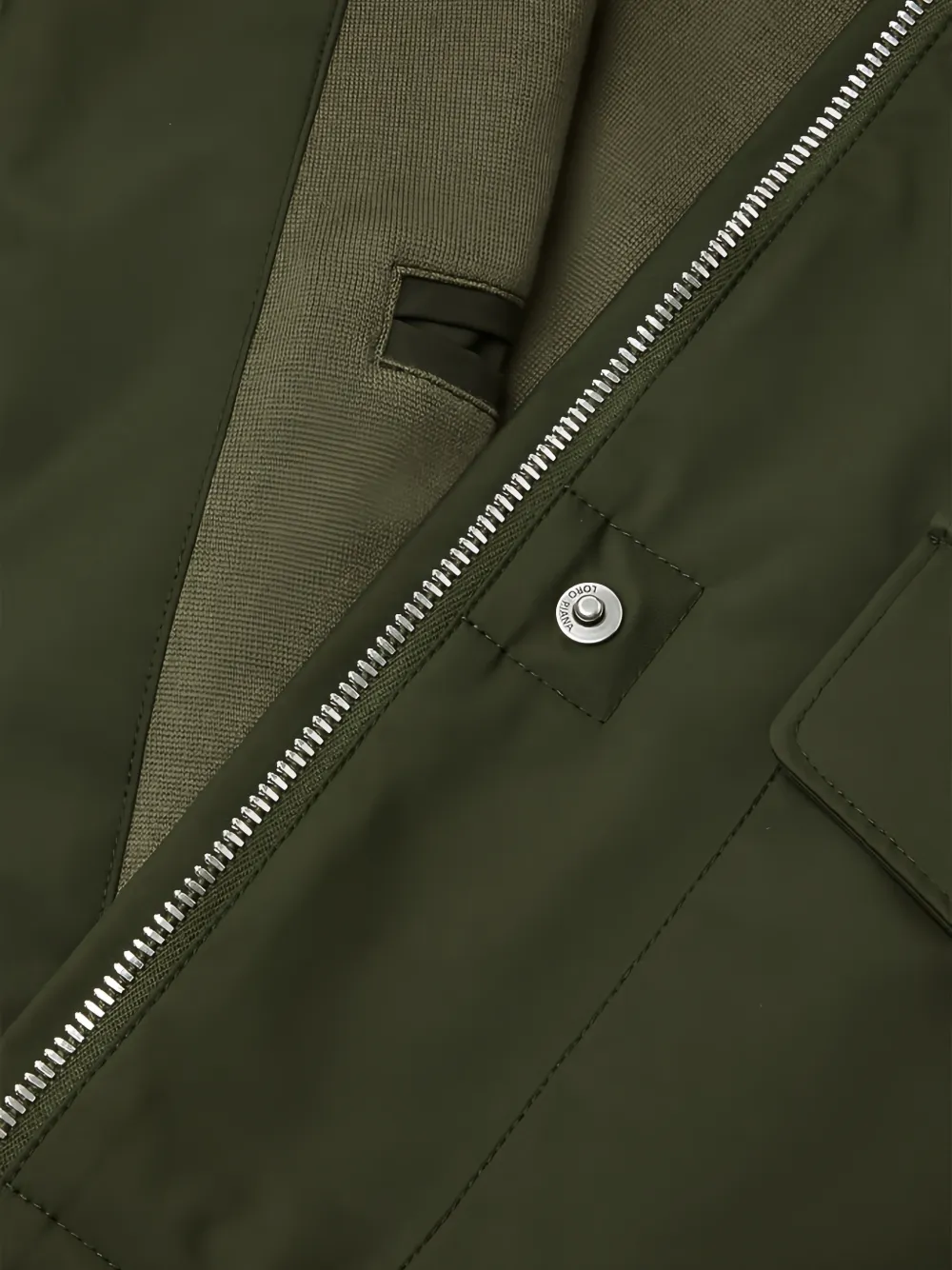  Loro Piana Traveller Mini Field Jacket - Green 