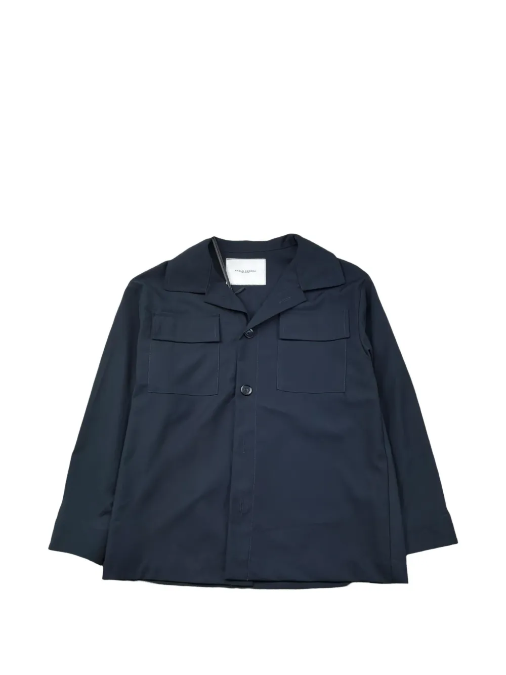 Paolo Pecora Kids button flap jacket - Blu