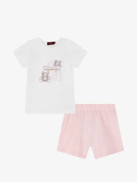 Aigner Kids logo pyjama set