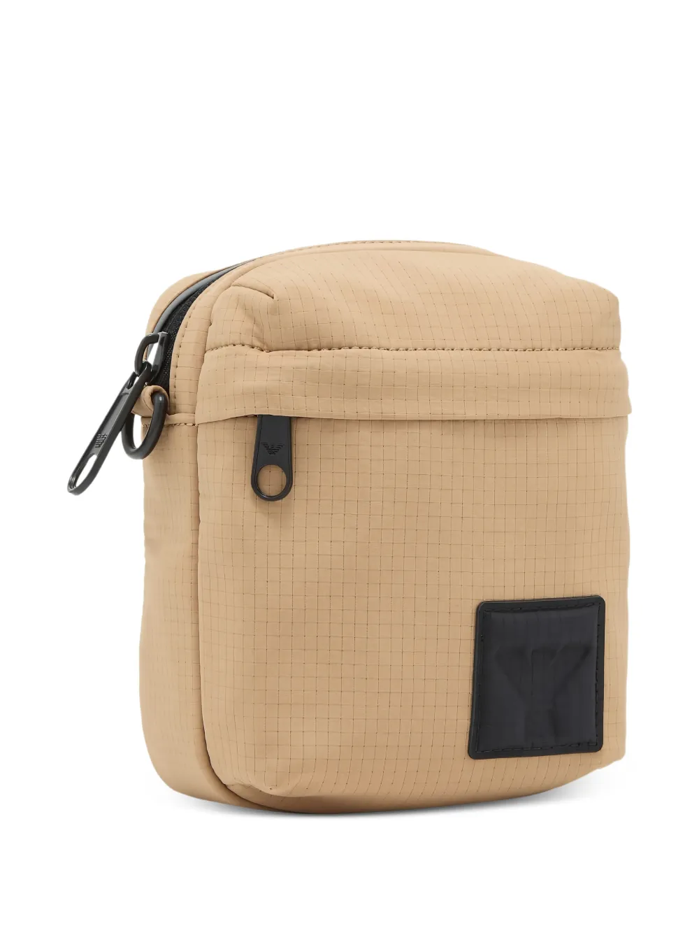 Emporio Armani Kids Tas met bandje met reliëf Beige