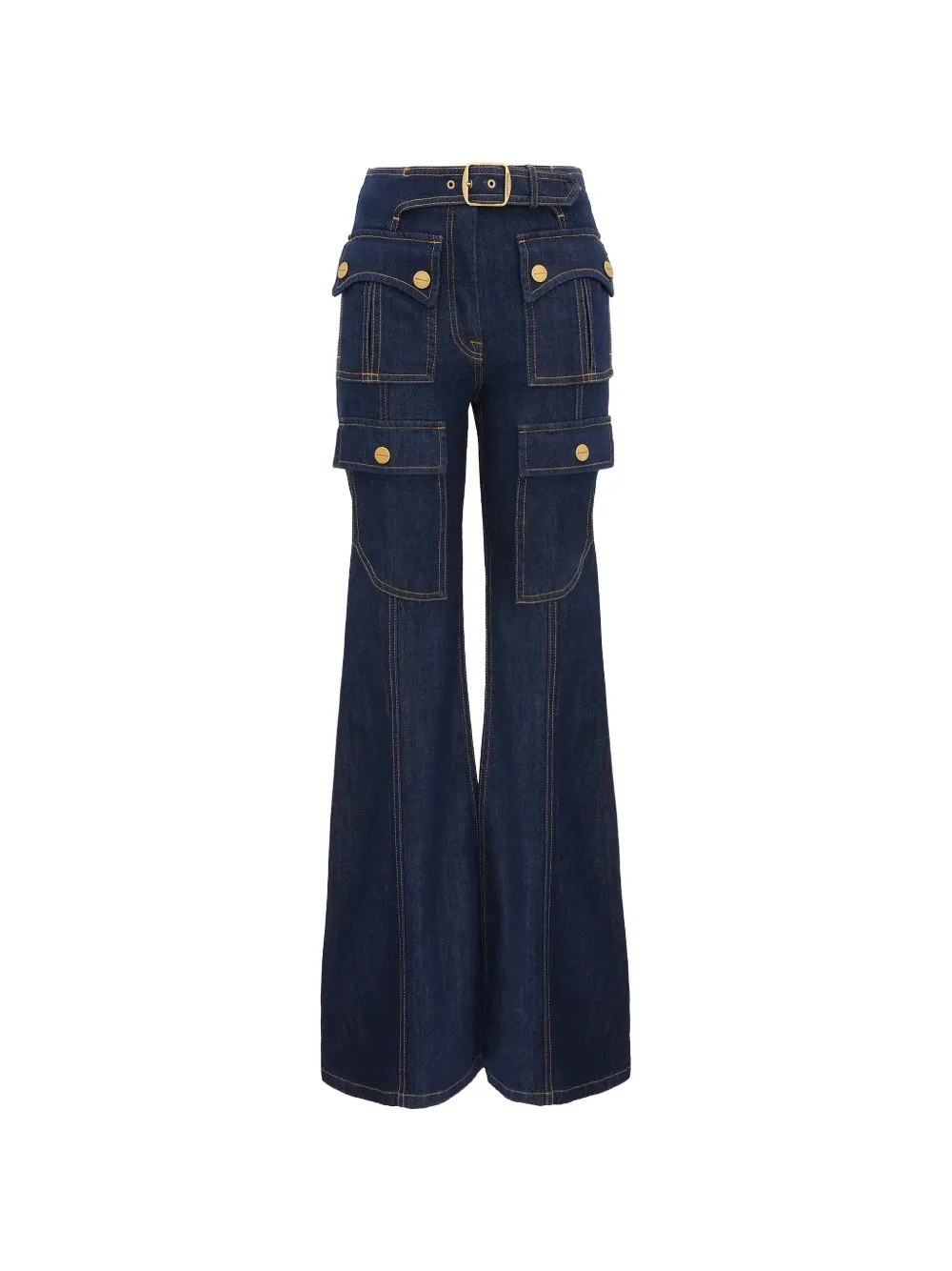 ZIMMERMANN Luna flared jeans - Blu