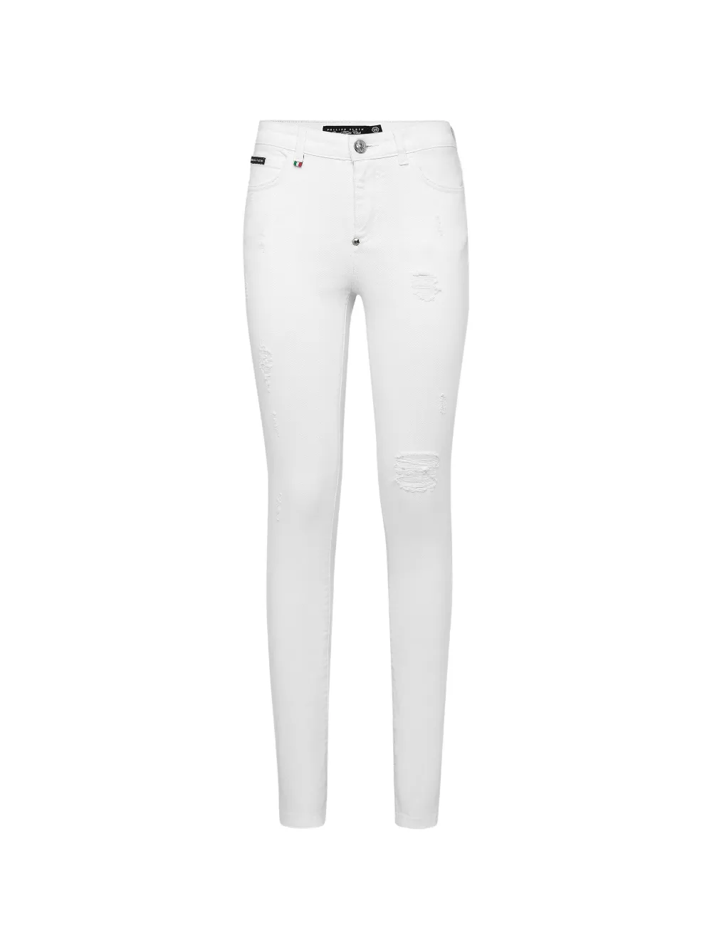 Philipp Plein distressed jeans - Weiß