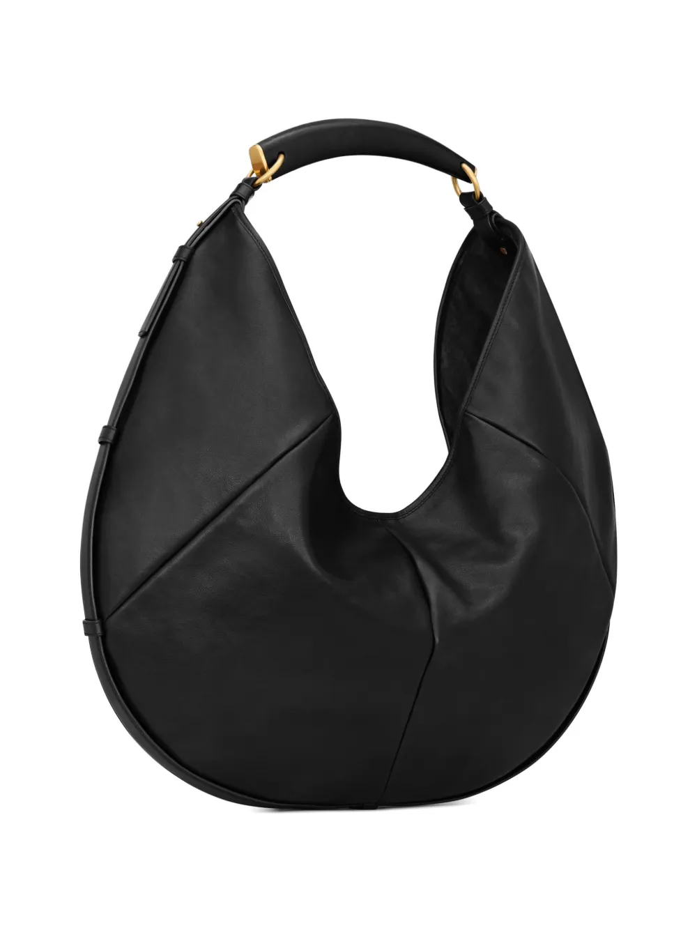  Saint Laurent Large Mombasa Shoulder Bag - Black 