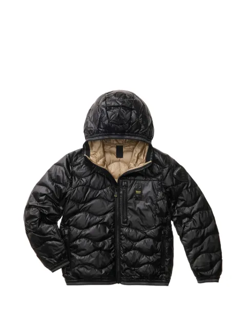 Blauer wave hooded down jacket