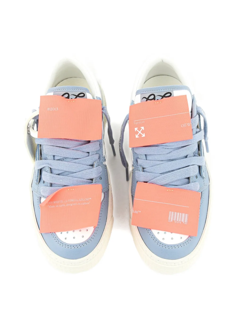 Off-White 3.0 Off Court sneakers met logopatch Blauw