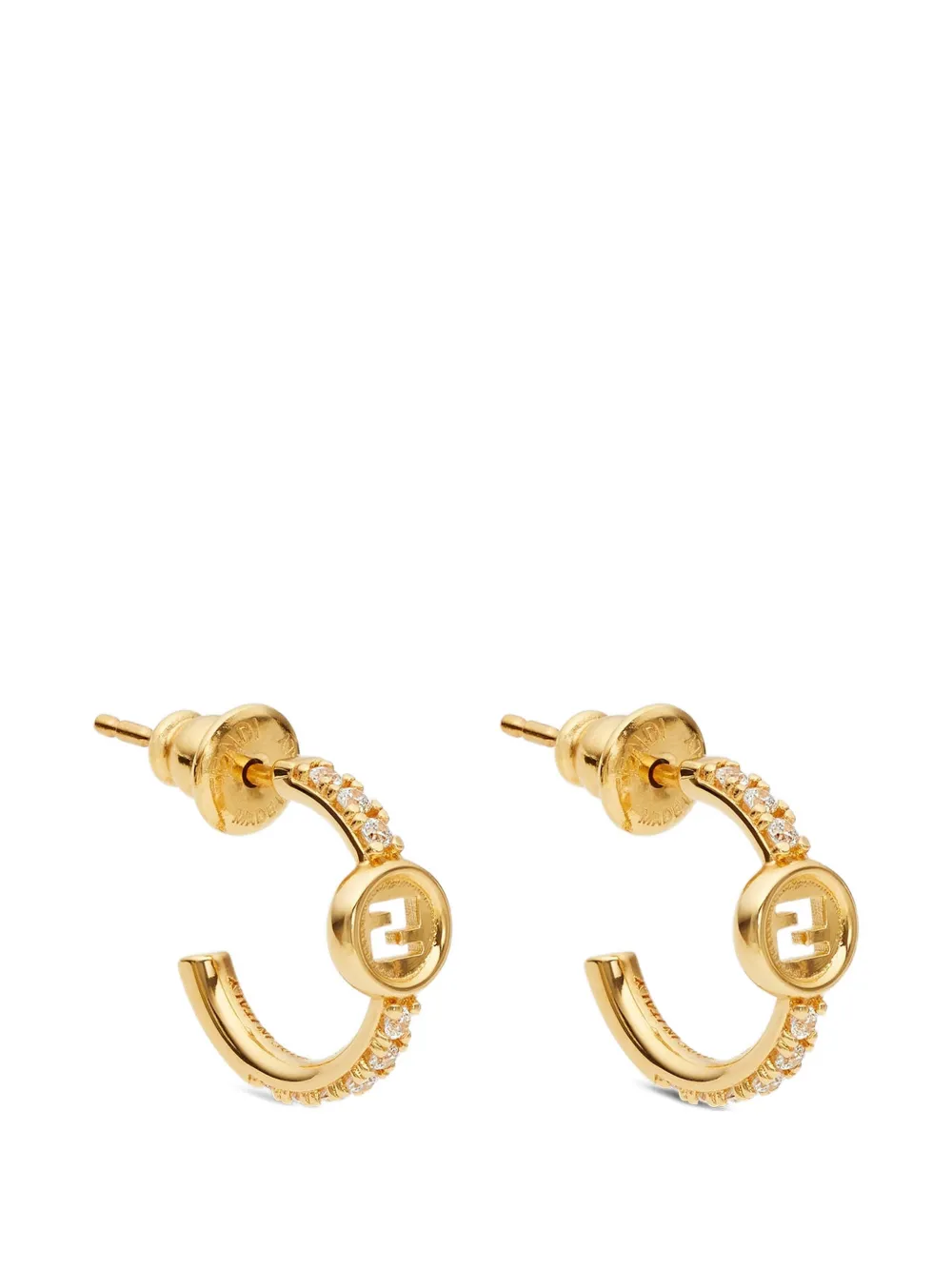 FENDI EverRound earrings - Oro