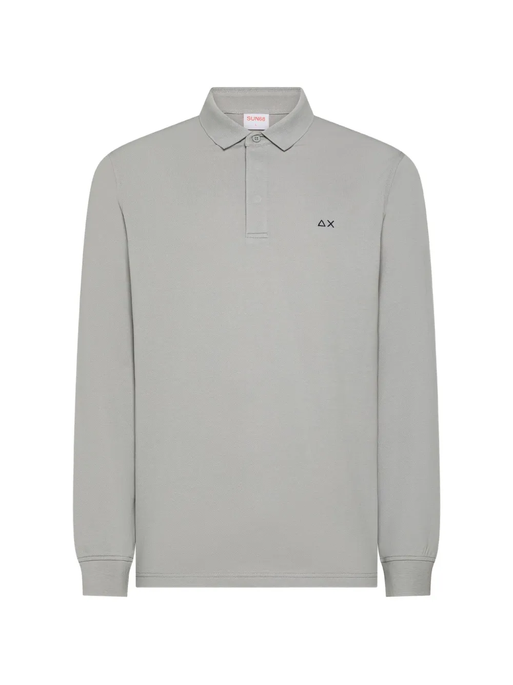 Sun68 logo polo shirt - Grigio