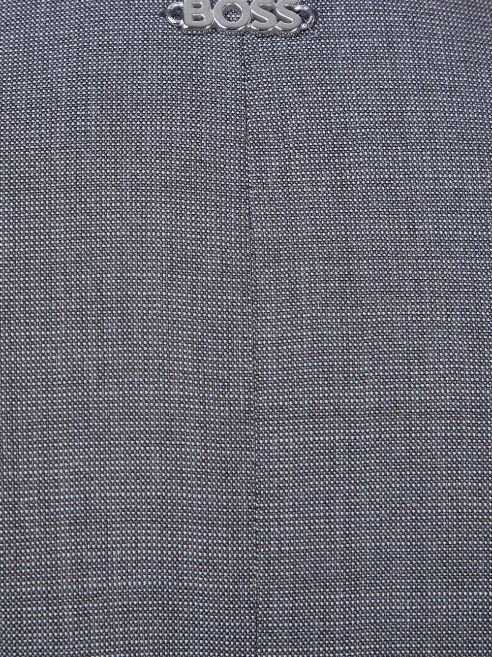  Boss Double-breasted Wool Jacket - Grey 