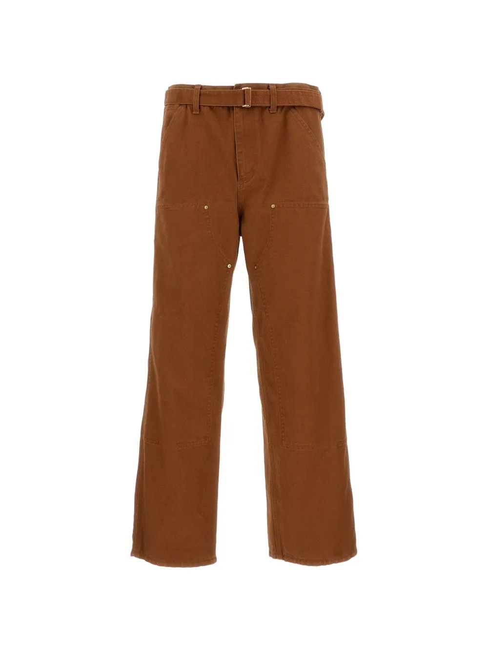 sacai x Carhartt belted trousers - Braun